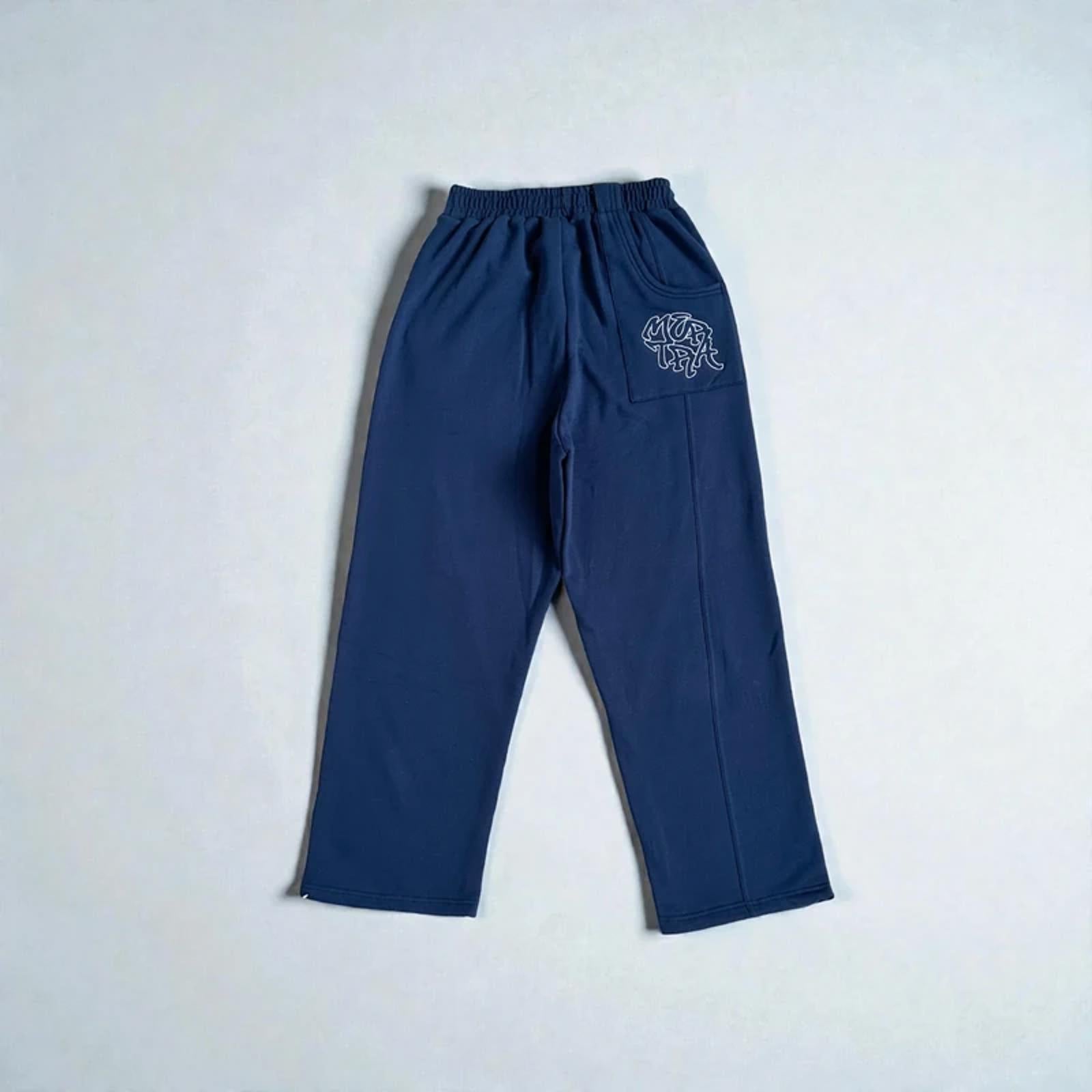 Mertra Joggers Navy/White