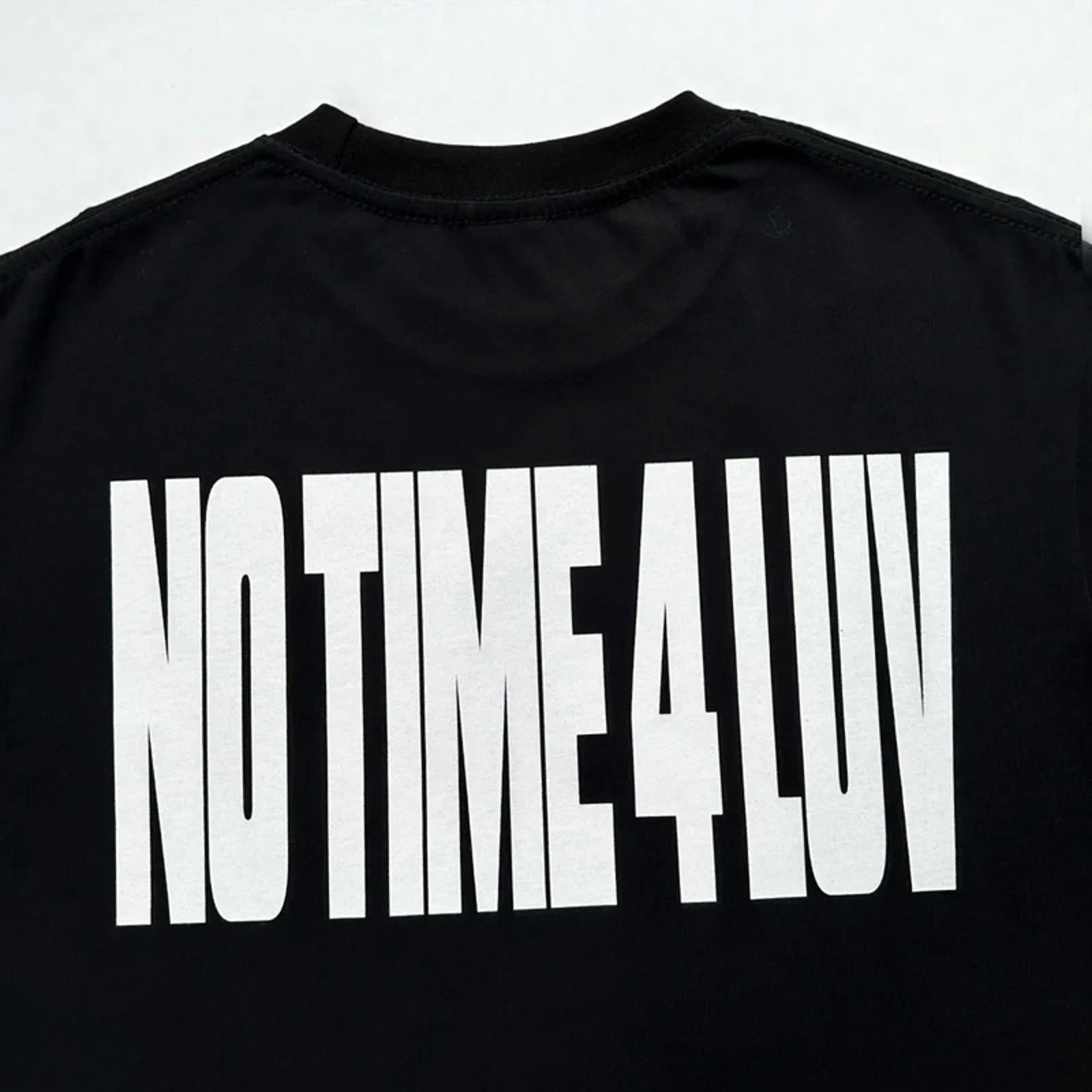 Corteiz No Time 4 Luv Tee Black