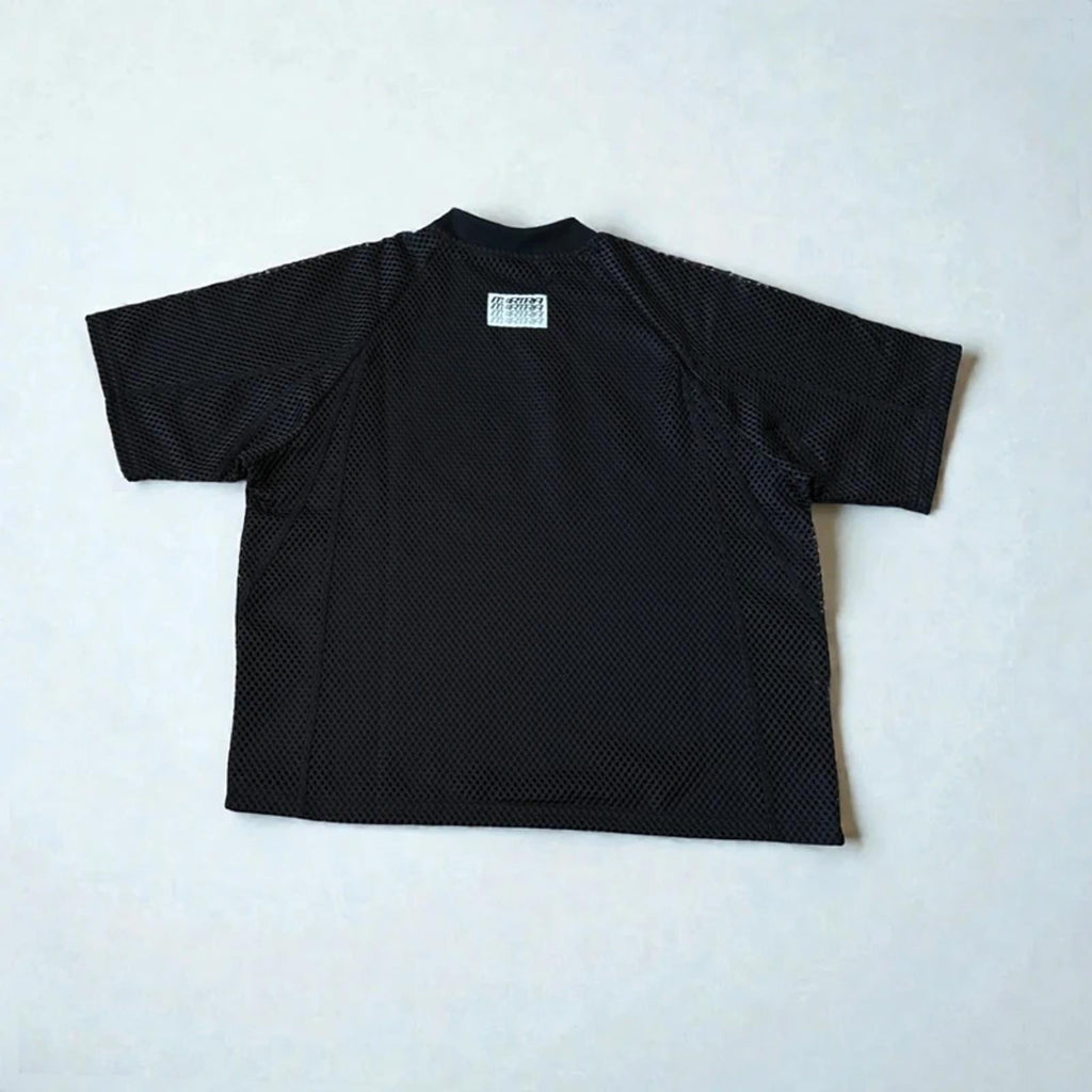 Mertra Layered mesh Jersey Black