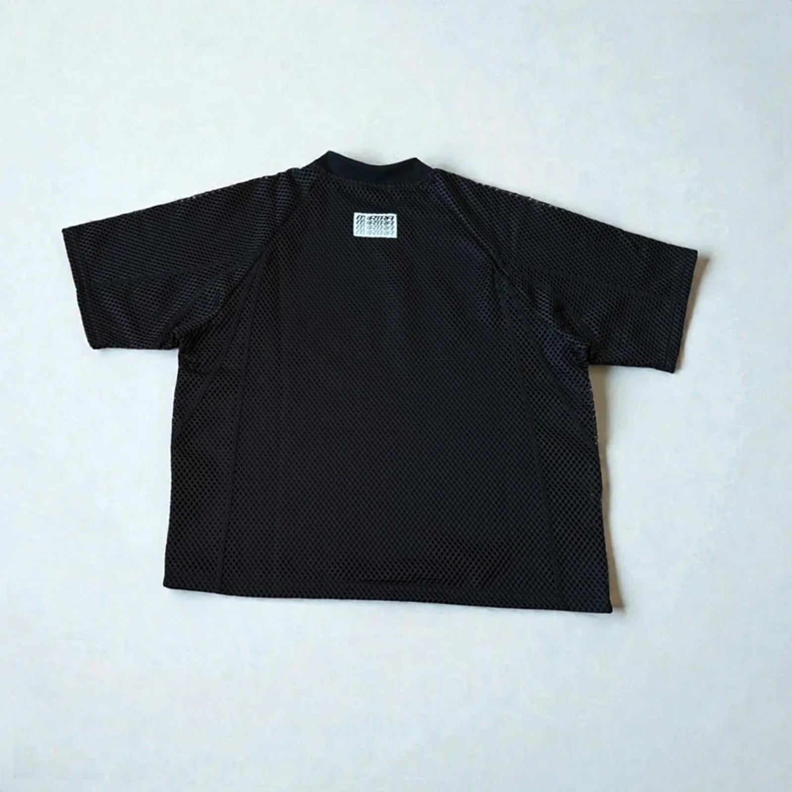 Mertra Layered mesh Jersey Black