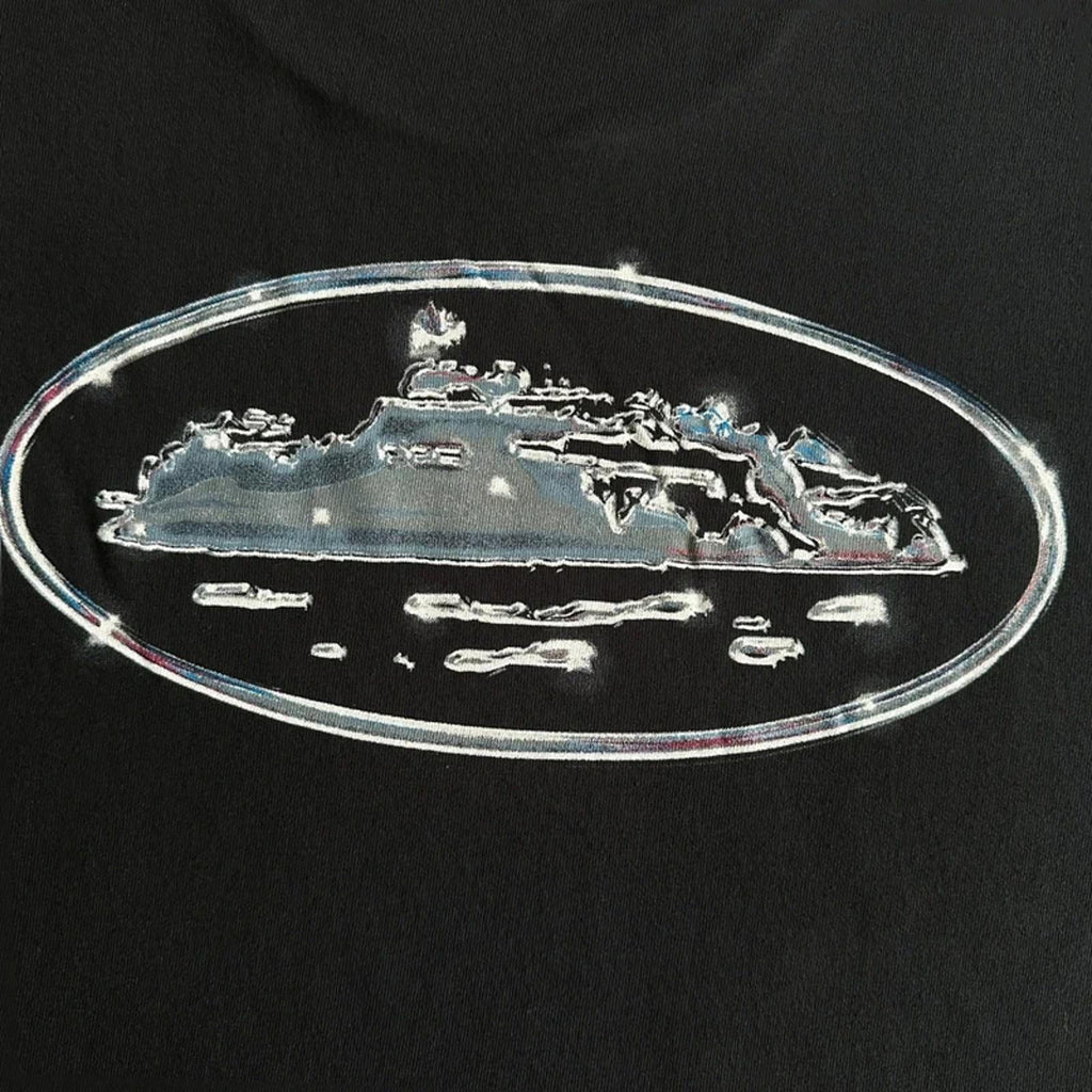 Corteiz places + Faces Tee Black