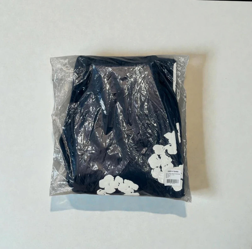 Denim Tears Cotton Wreath Joggers Navy