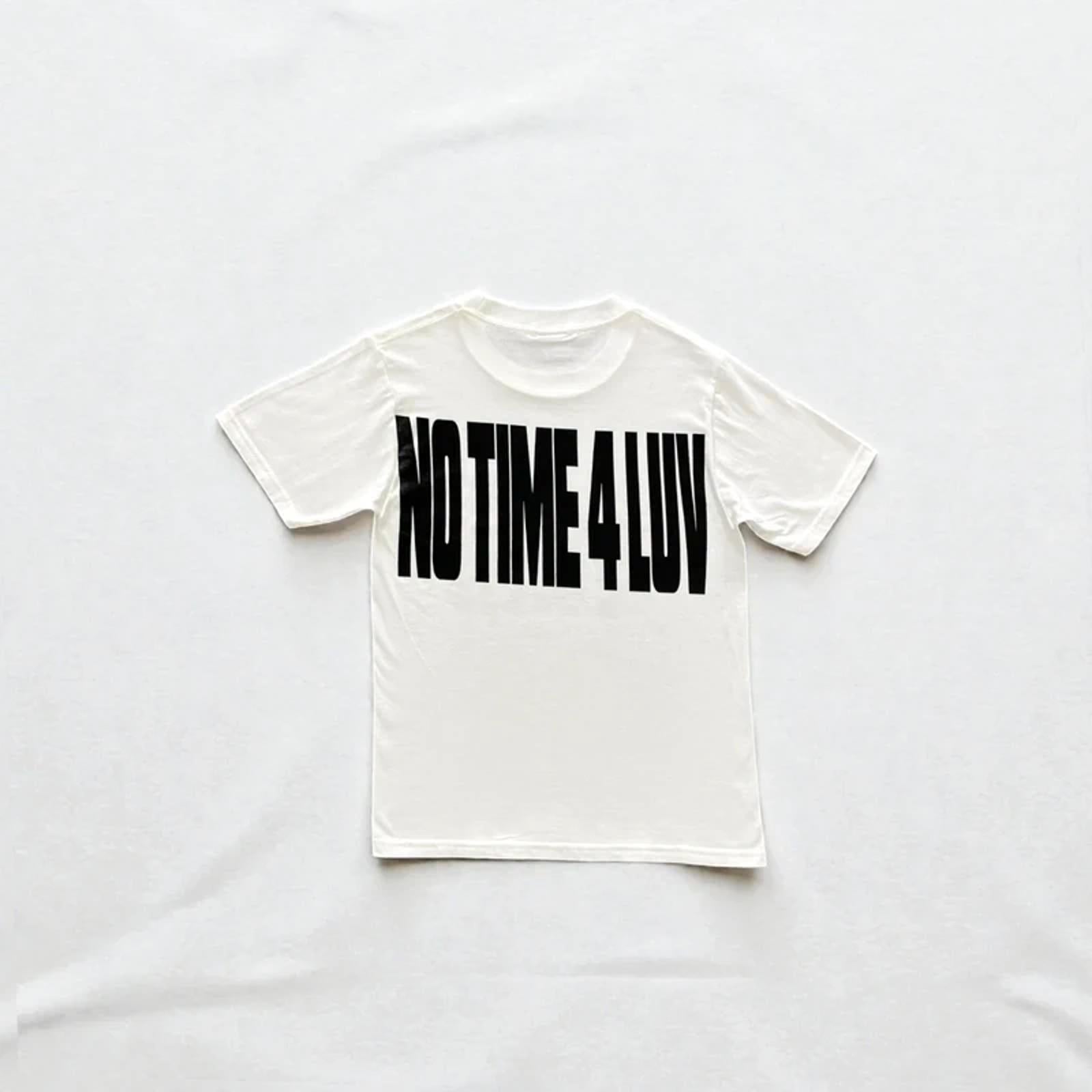 Corteiz no Time 4 Luv Tee White