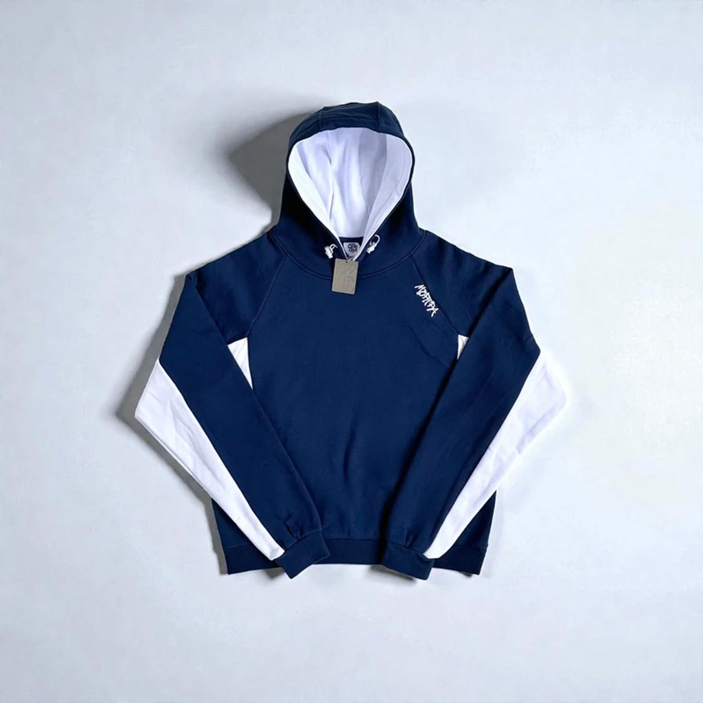 Mertra Hoodie Navy/White