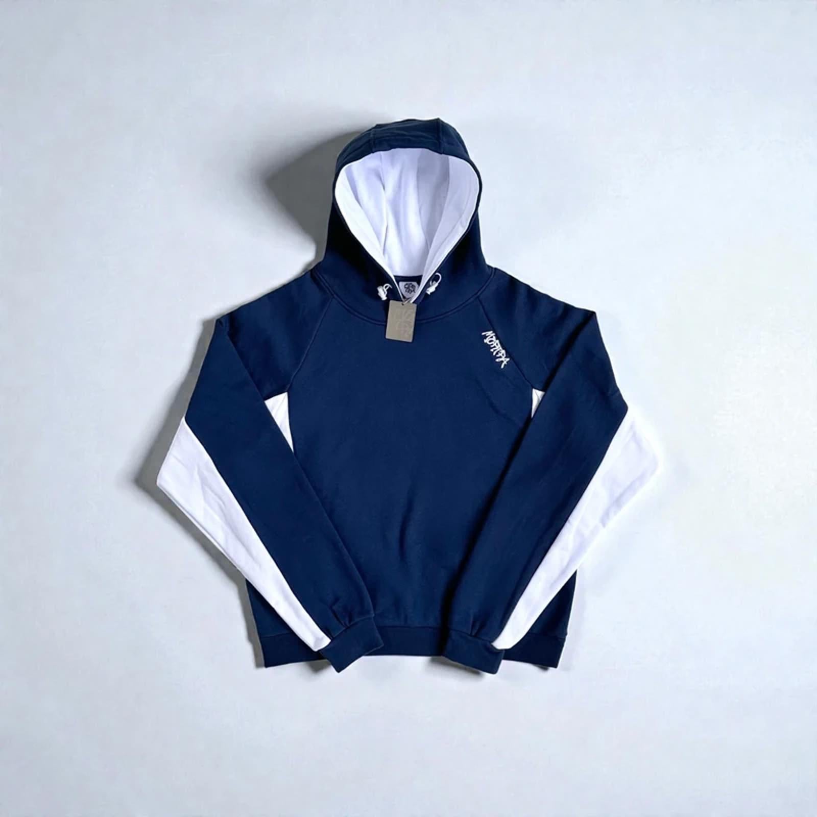 Mertra Hoodie Navy/White