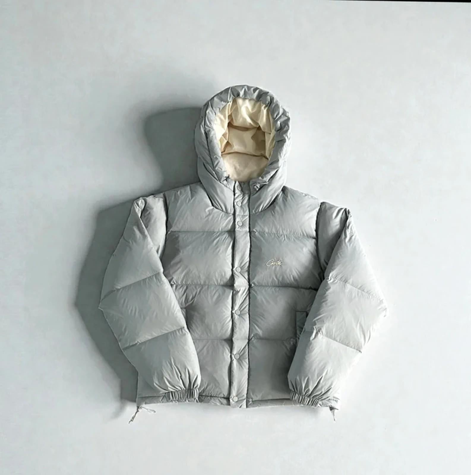 Corteiz Bolo Puffer Jacket V2 Grey