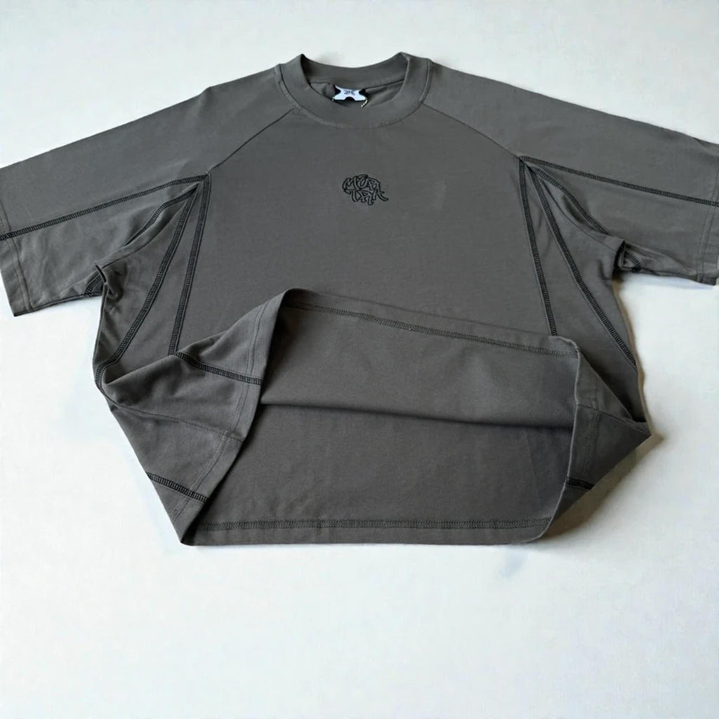 Mertra Overlock T-Shirt Grey