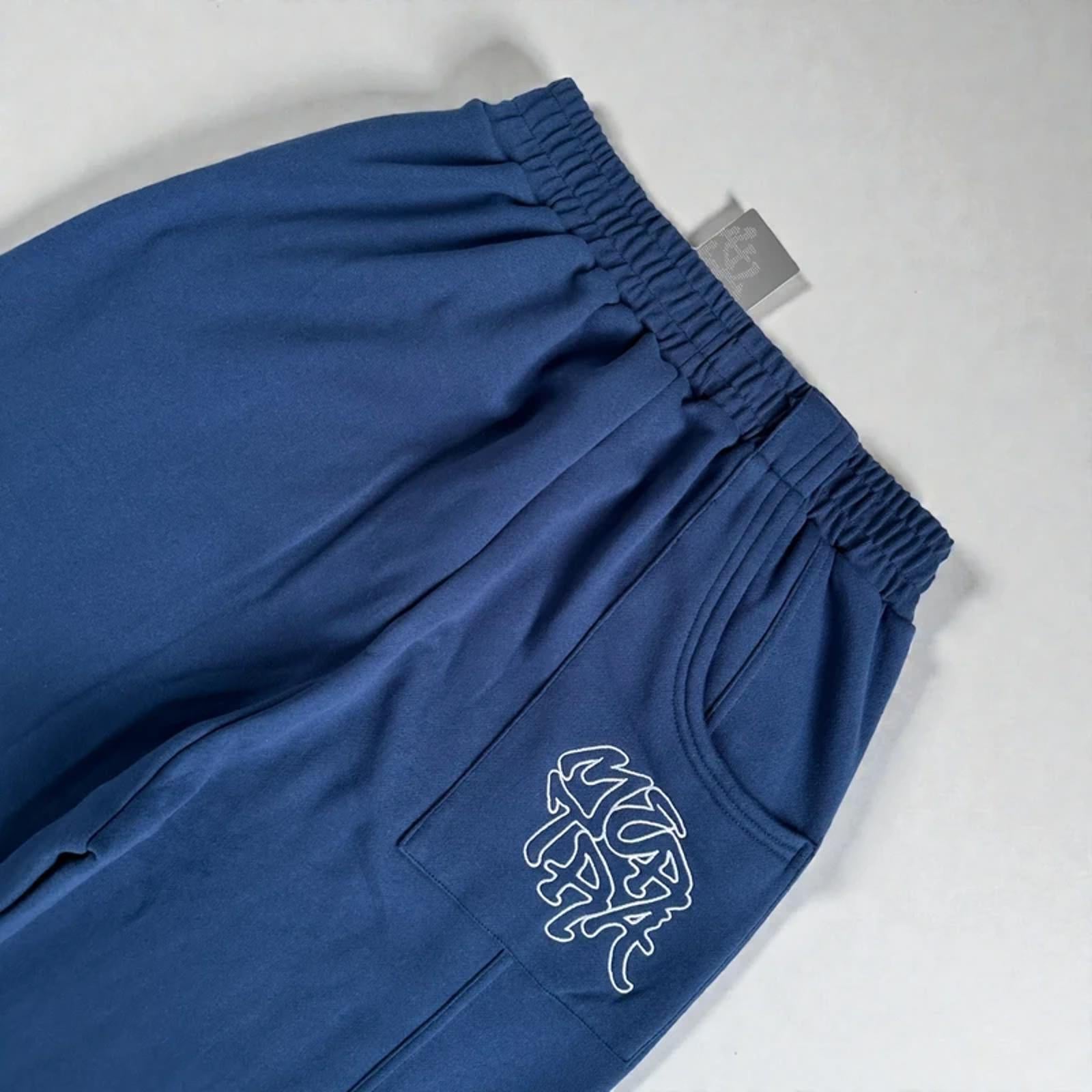 Mertra Joggers Navy/White