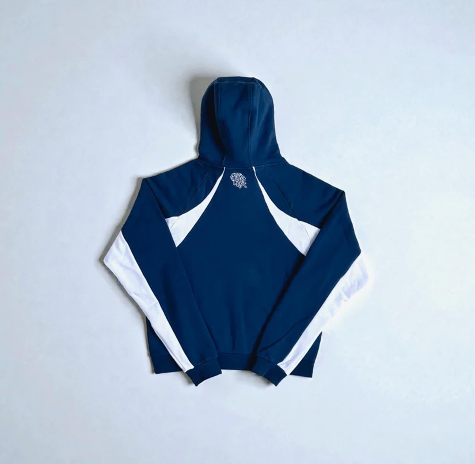 Mertra Hoodie Navy/White
