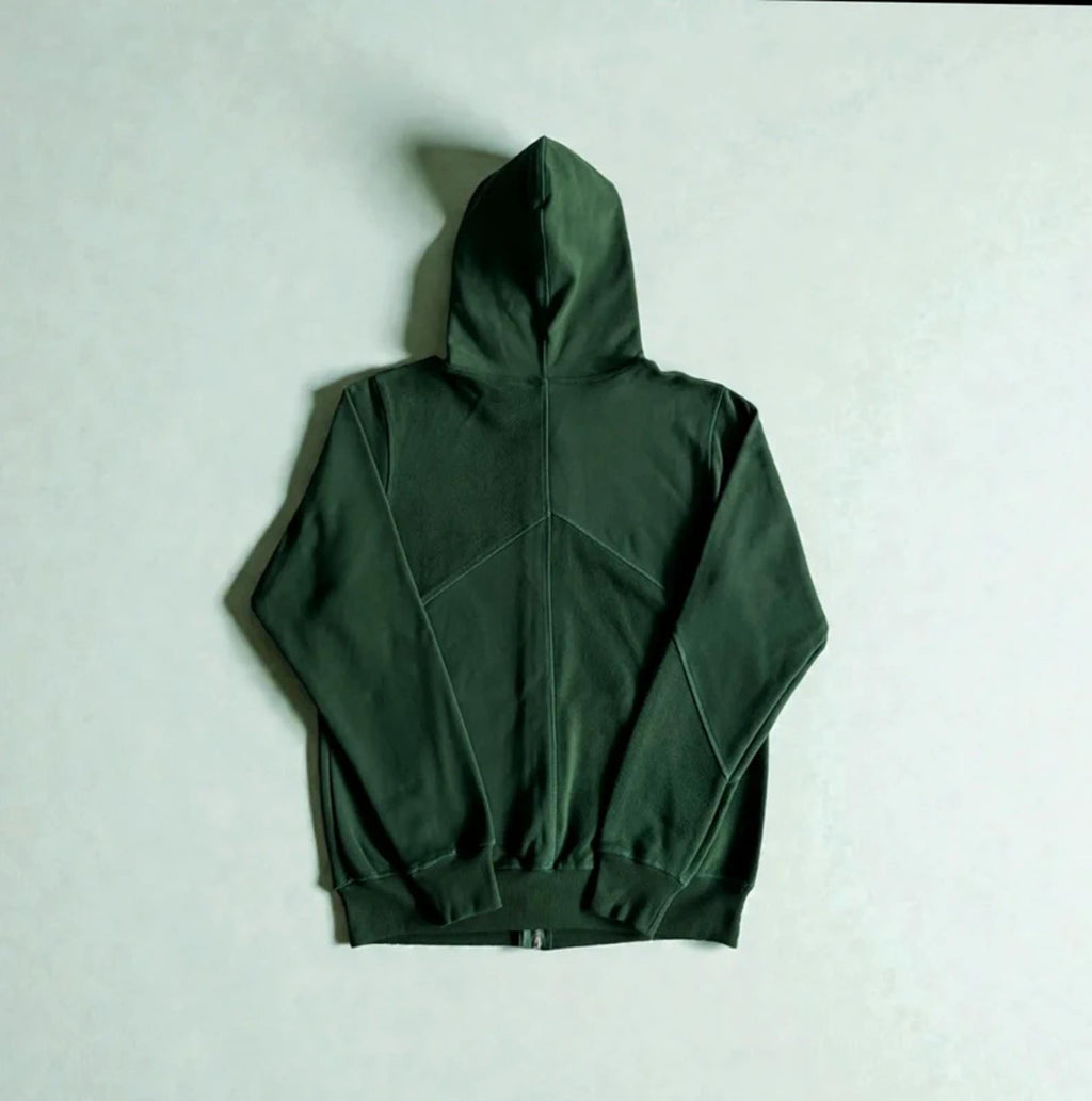 Corteiz Superior V2 Zip-Up Hoodie Green