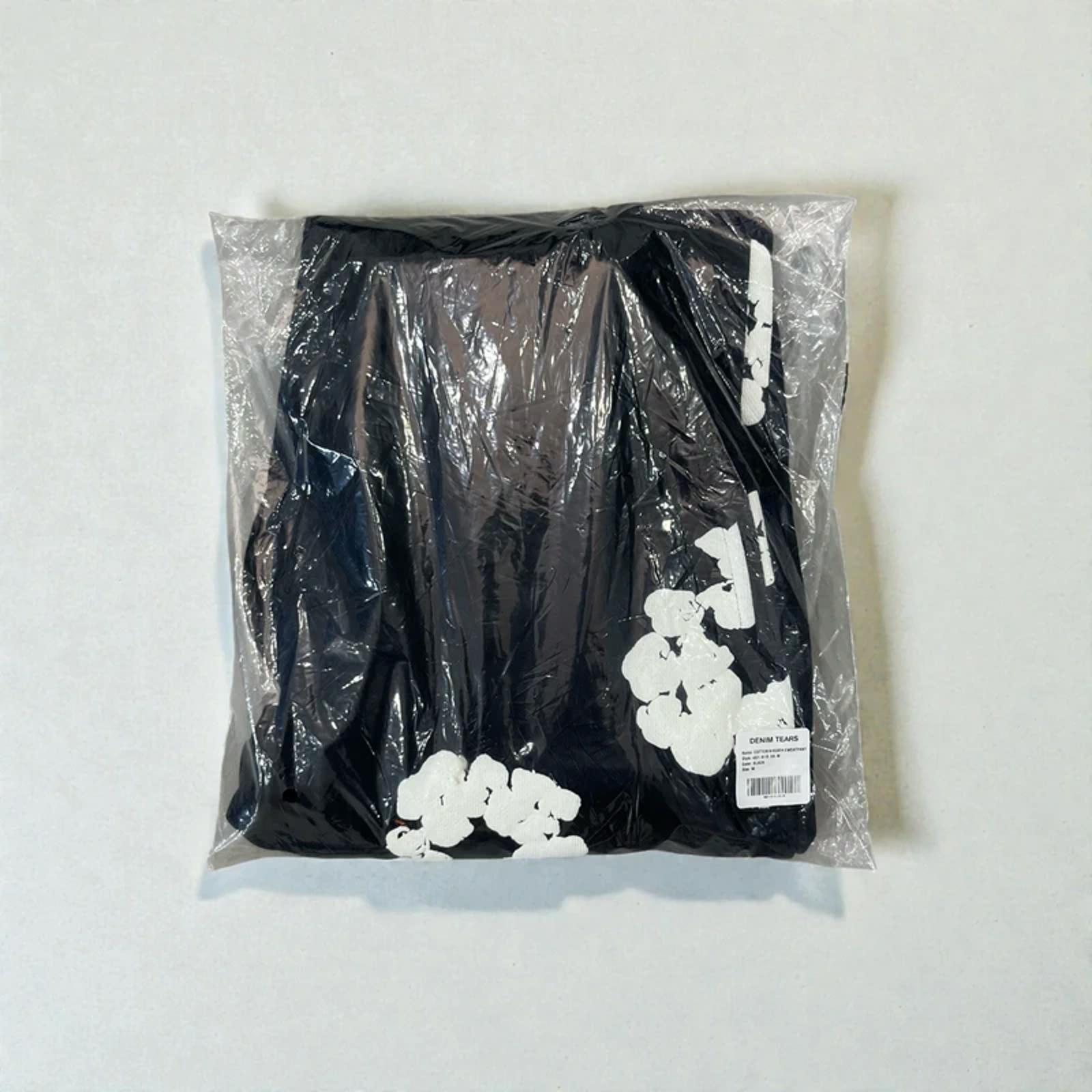 Denim Tears Cotton Wreath Joggers Black