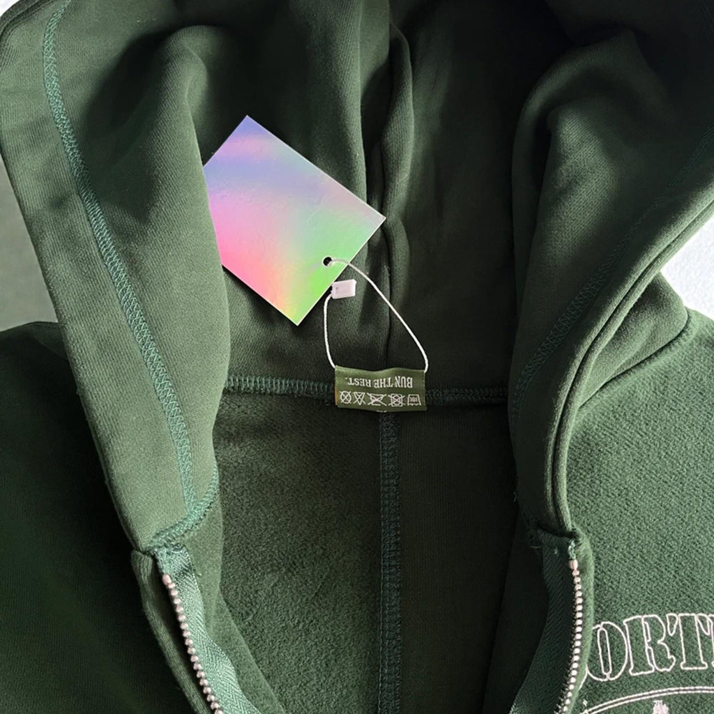 Corteiz Superior V2 Zip-Up Hoodie Green