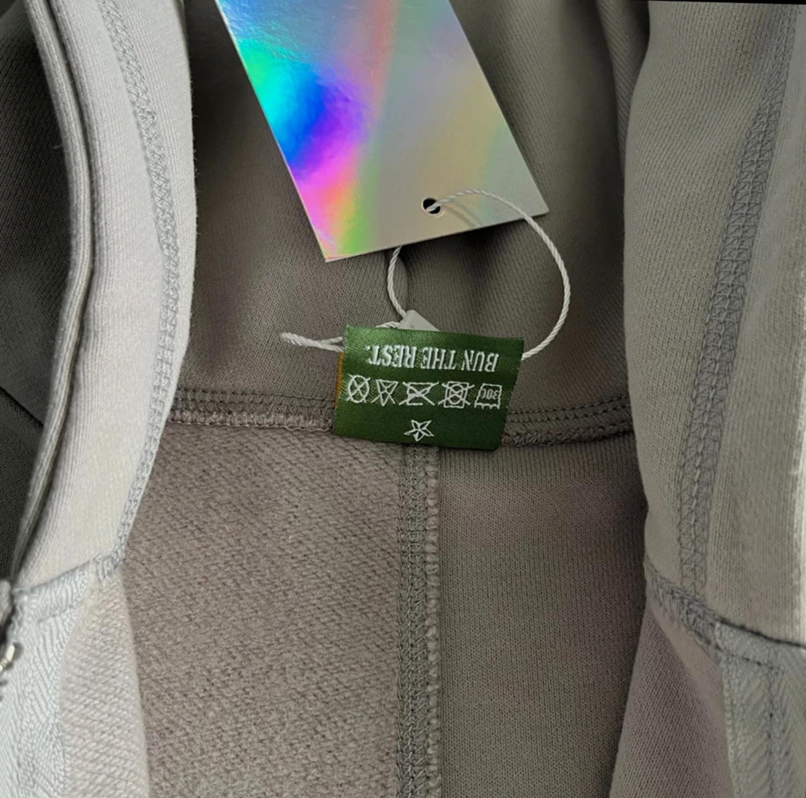 Corteiz Superior V2 Zip-Up Hoodie Grey