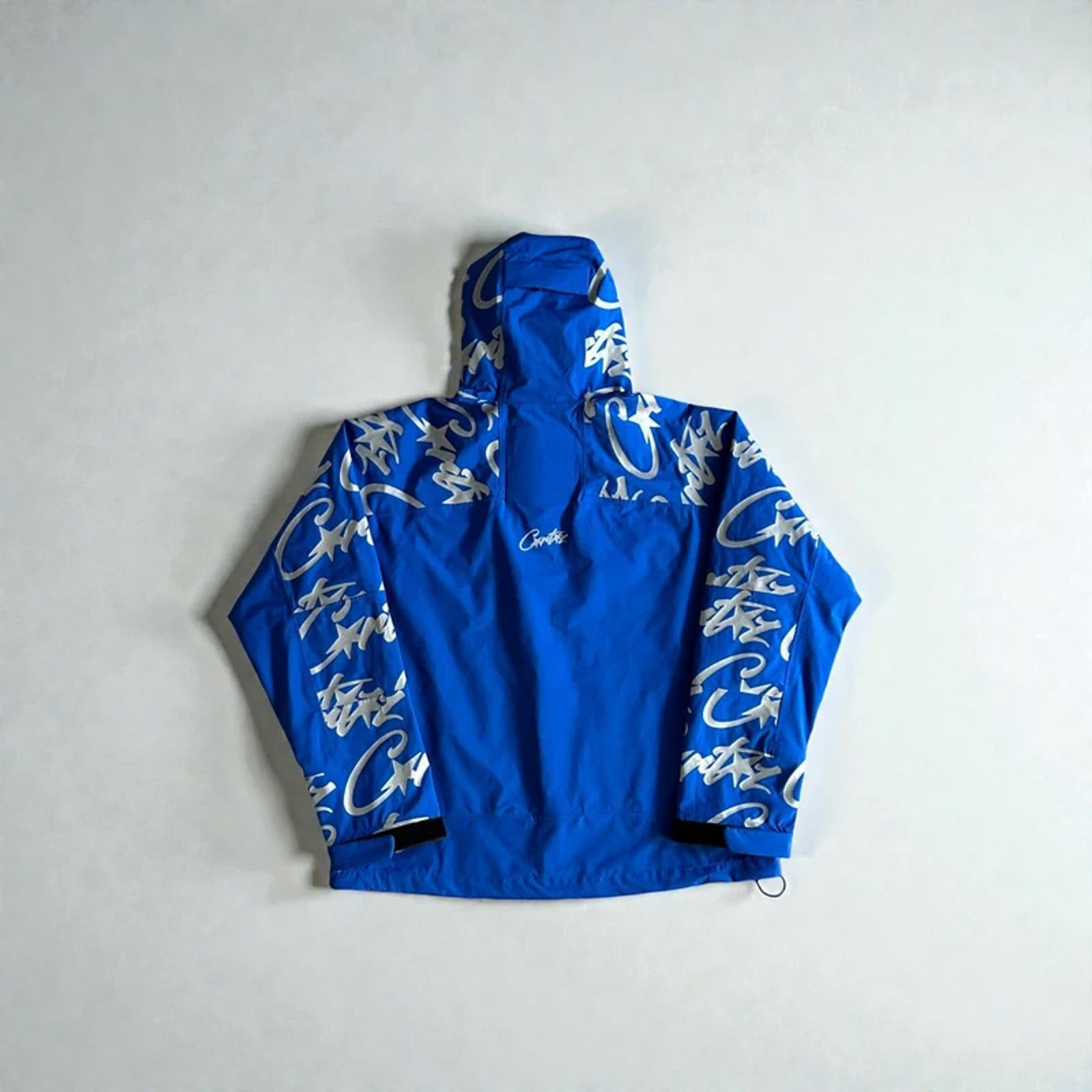 Corteiz Elitework Shell Jacket Blue