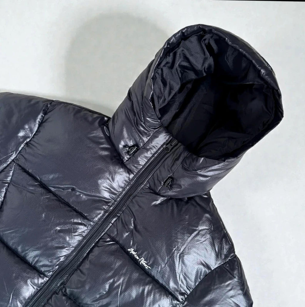 Broken Planet Puffer Jacket Shiny Black