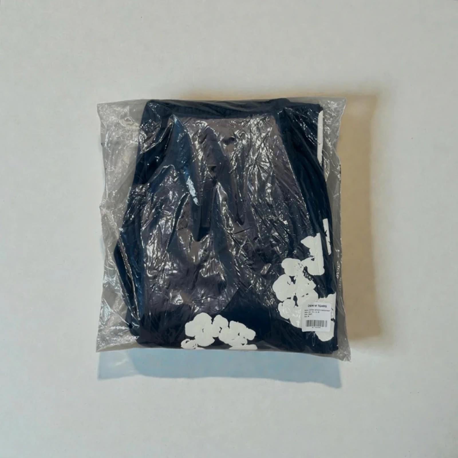 Denim Tears Cotton Wreath Joggers Navy