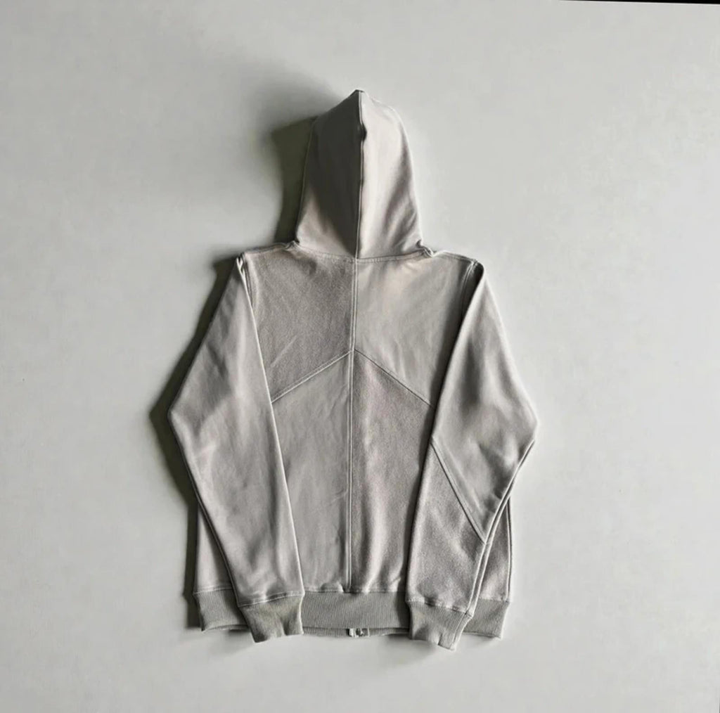 Corteiz Superior V2 Zip-Up Hoodie Grey