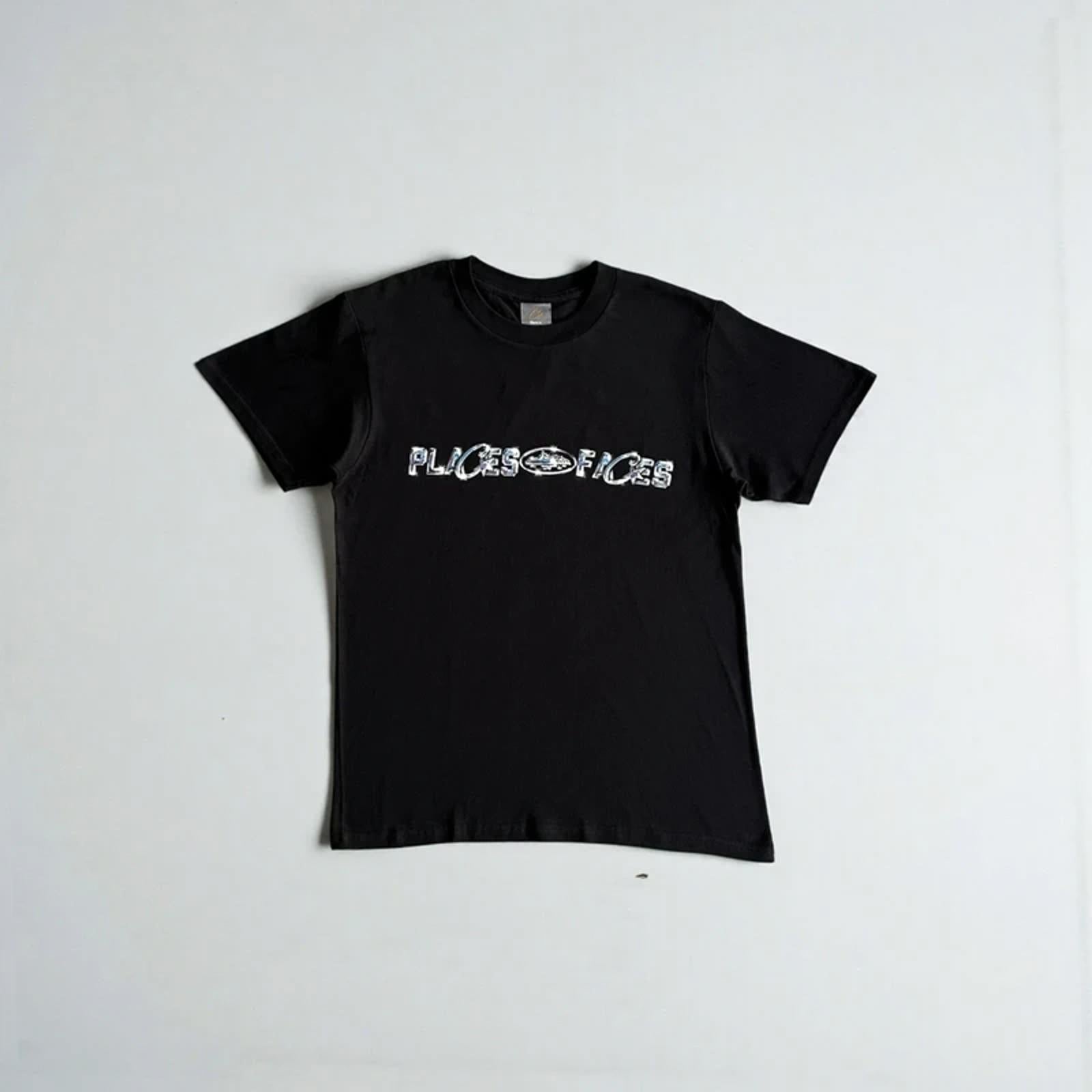Corteiz places + Faces Tee Black