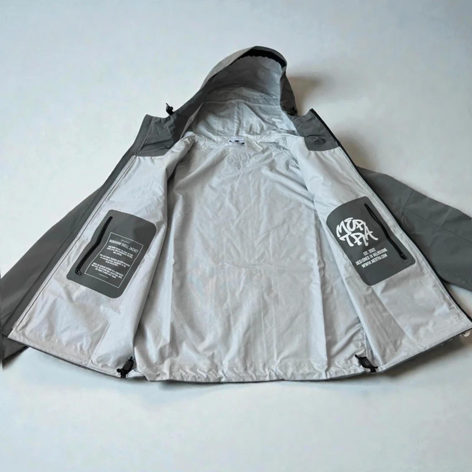 Mertra Water Reactive windbreaker Grey