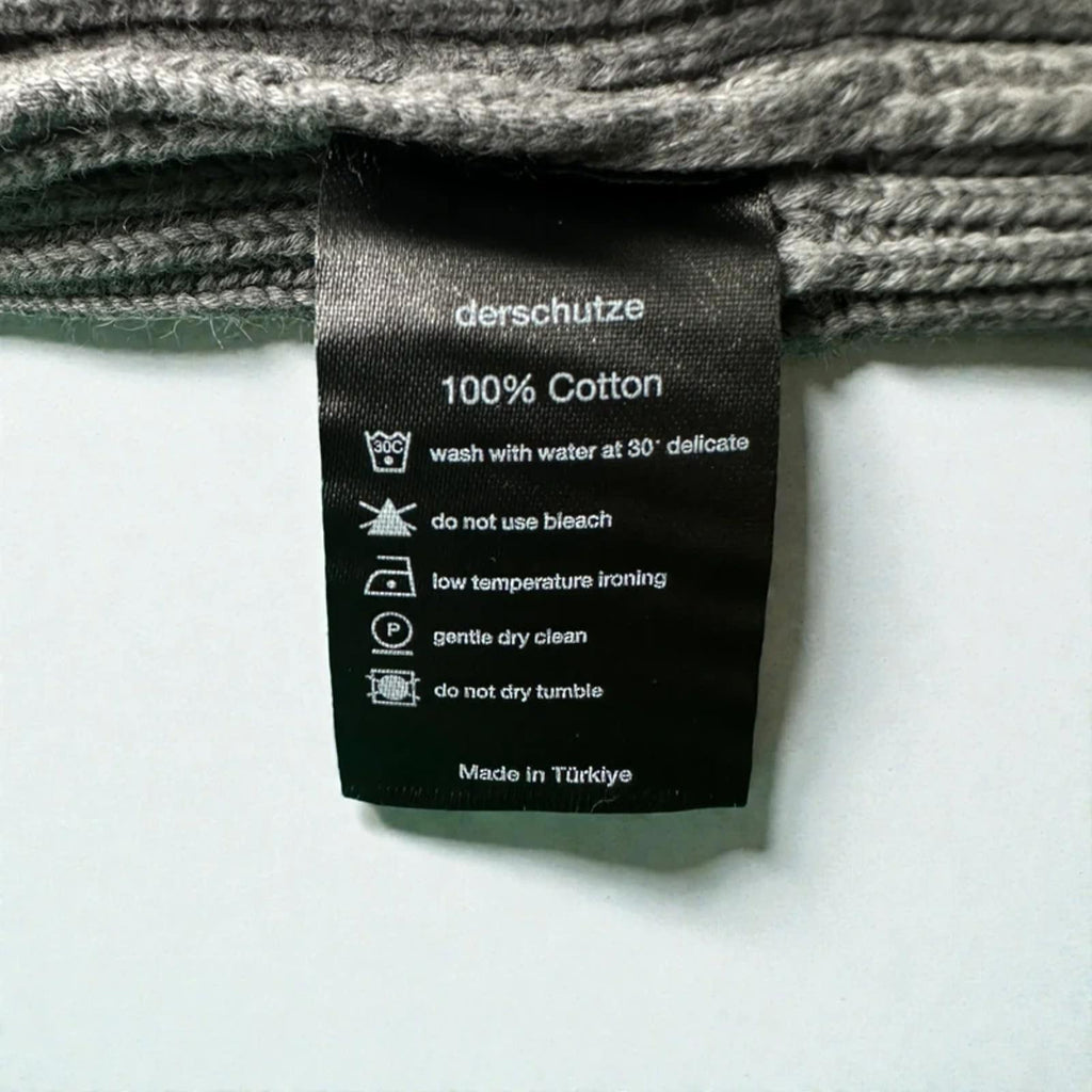 Derschutze Blossom Knit Grey Sweatshirt