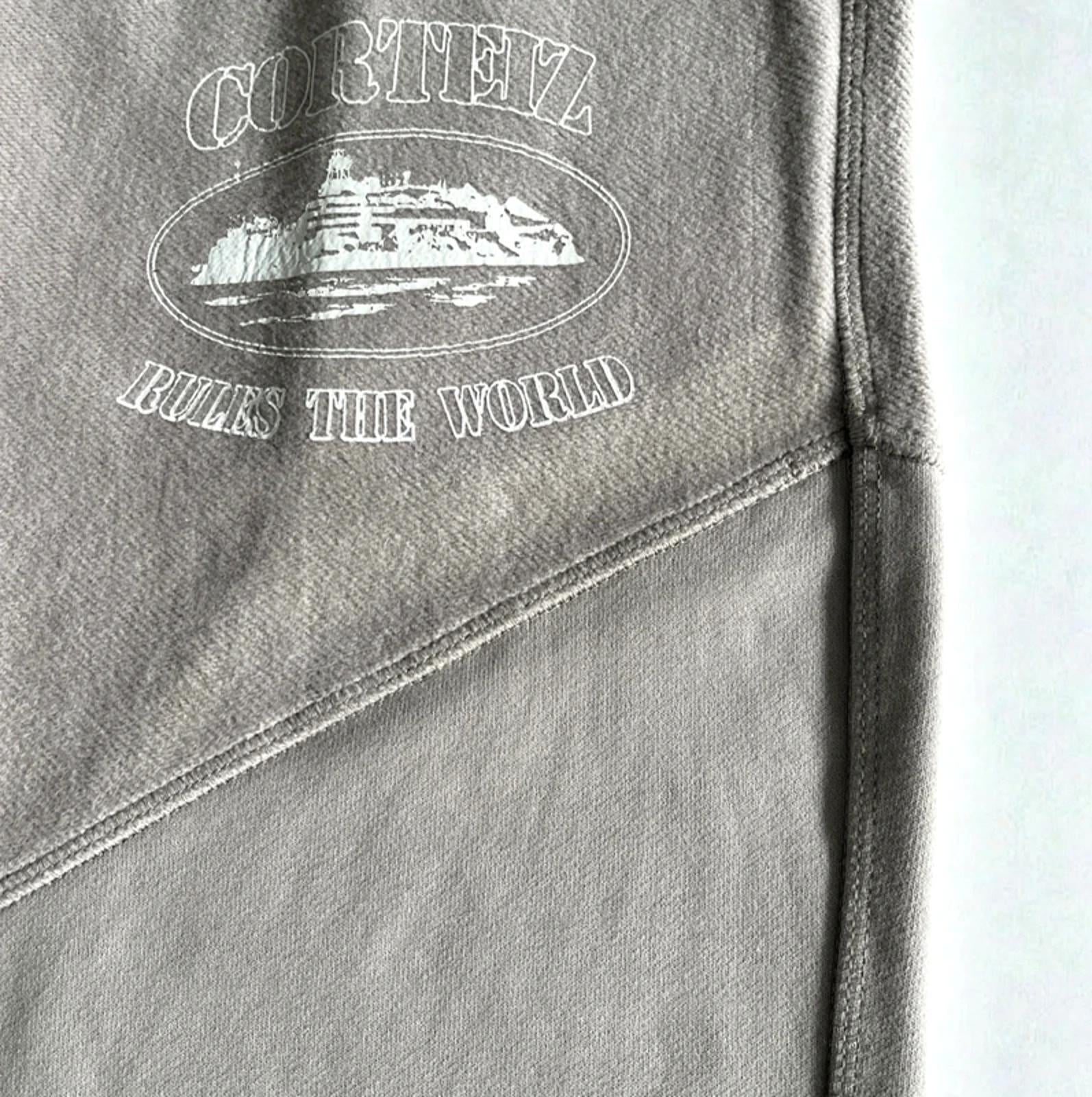 Corteiz Superior V2 Zip-Up Joggers Grey