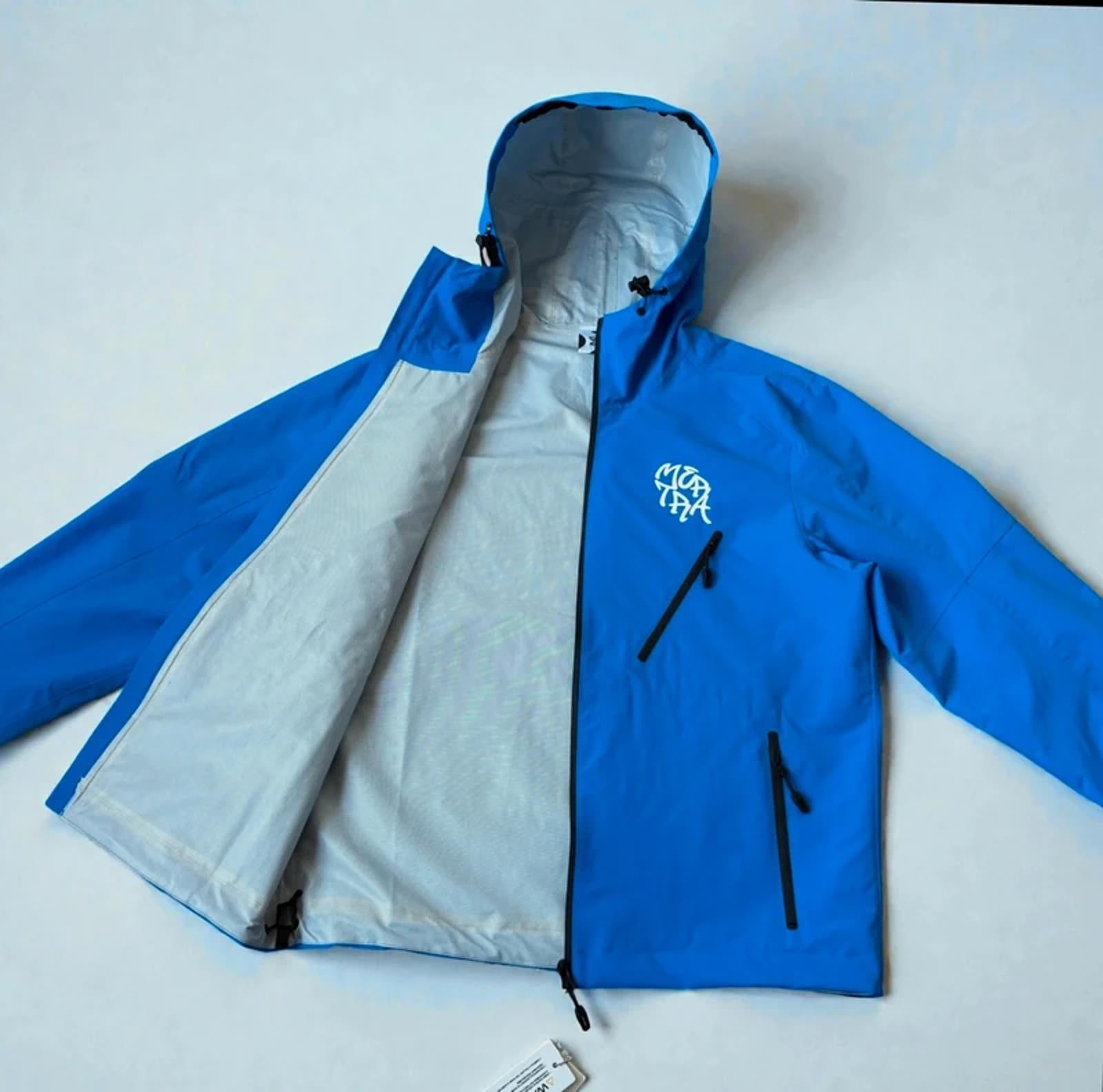 Mertra Water Reactive Windbreaker Blue