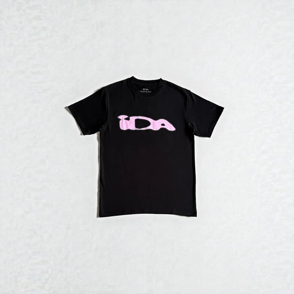 IDA Logo T-Shirt Black/Pink